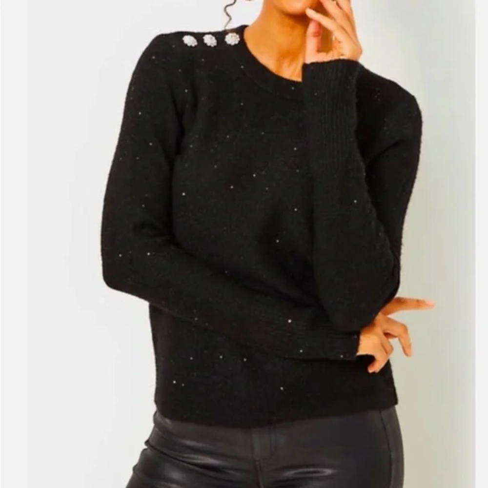 NWT Lilly Pulitzer Morgen Sequin Sweater | Sparkly Statement Knit